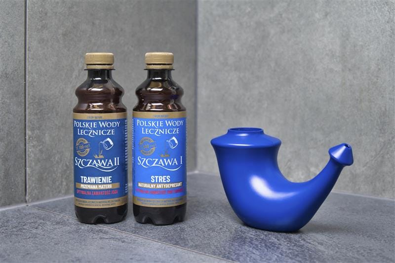woda szczawa do inhalacji zatok